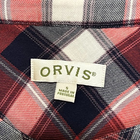 Orvis Plaid Long Sleeve Top - Picture 4 of 4